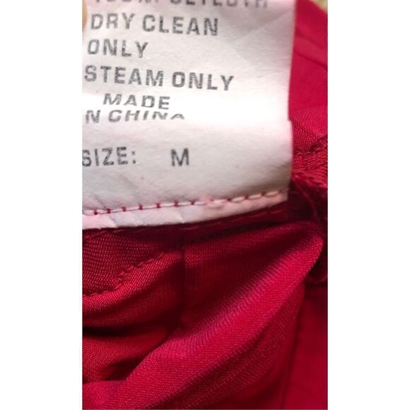 Tadashi Collection Berry Raspberry Flutter Bandage Sweetheart Neck Size M - Picture 14 of 14